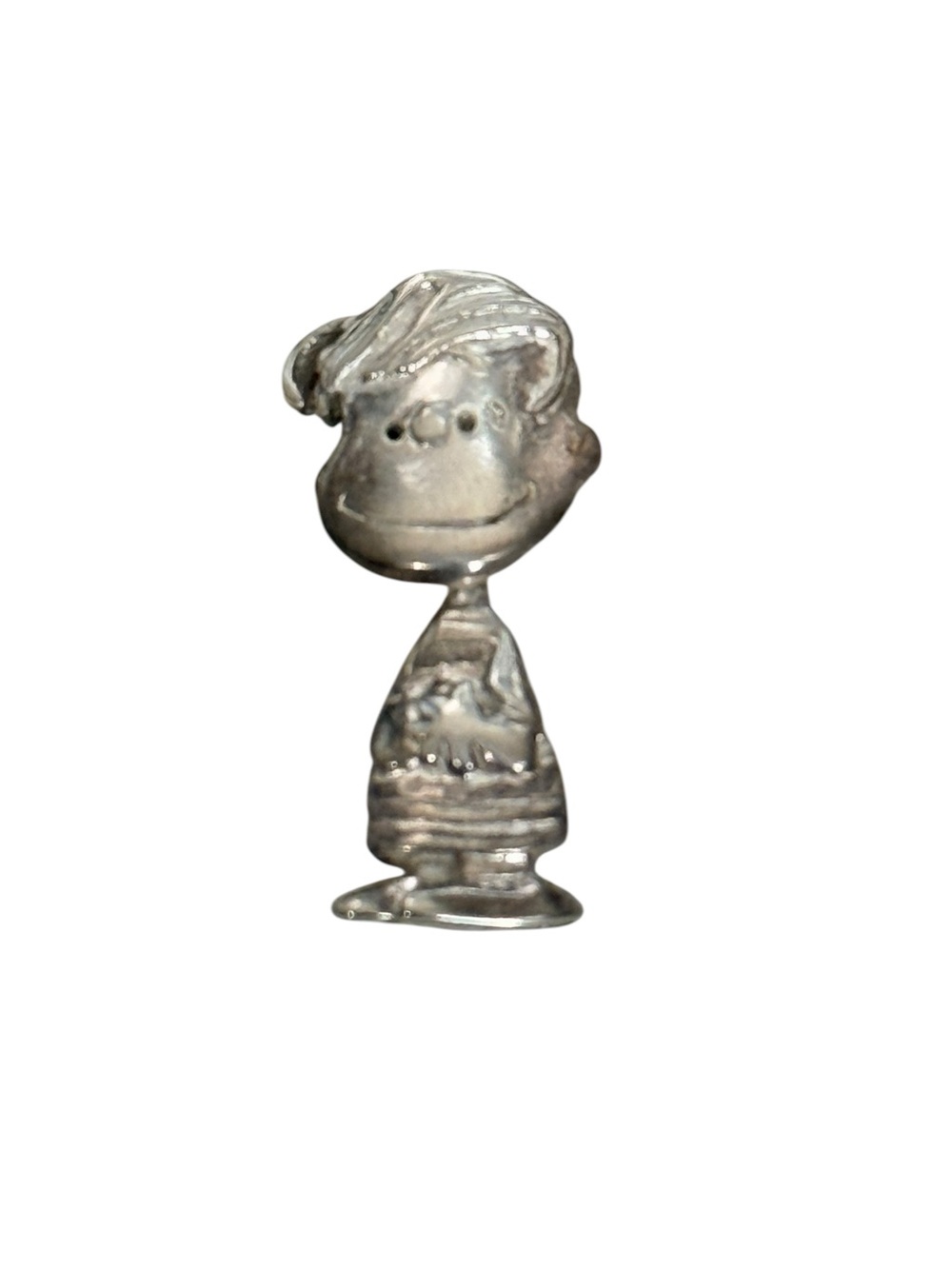 Peanuts  Linus Character sterling silver pendant charm snoopy